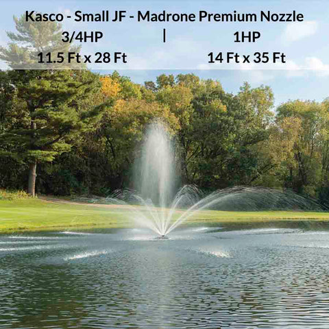 Kasco Small JF Premium Nozzles - Madrone Pattern