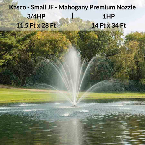 Kasco Small JF Premium Nozzles - Mahogany Pattern