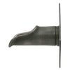 Image of Black Oak Foundry Roman Scupper with Diamond Backplate