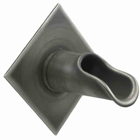 Black Oak Foundry Roman Scupper with Diamond Backplate