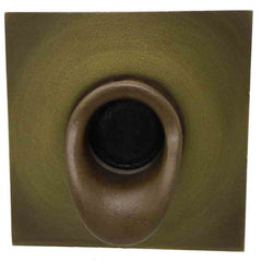 Black Oak Foundry Short Scupper with Square Backplate