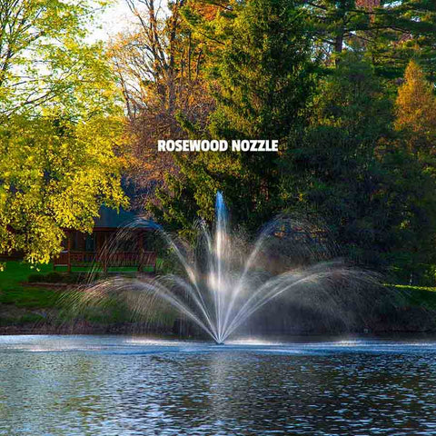 The Great Lakes Fountain by Scott Aerator Featuring Rosewood Pattern