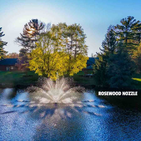 The Great Lakes Fountain by Scott Aerator Featuring Rosewood Pattern