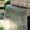 Image of Anjon 48" Stainless Steel NiteFalls LED Color-Changing Spillway - SSNF48CC Sample Installation