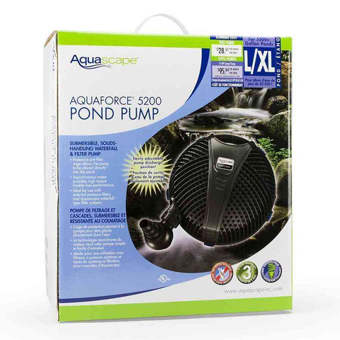 AquaForce® 5200 Solids-Handling Pond Pump by Aquascape-Pumps-Aquascape-Kinetic Water Features