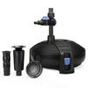 Image of Aquascape AquaJet® 1300 Pond Pump with Various Nozzles  91015