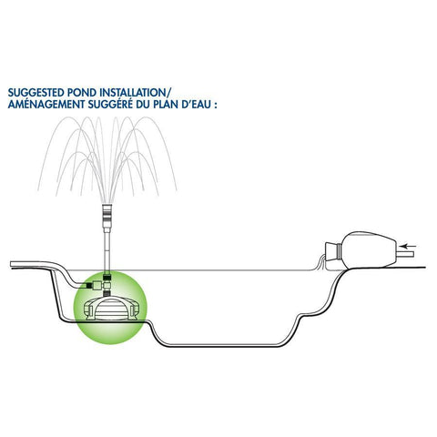 Aquascape AquaJet® 2000 Pond Pump Installation Guide  91016