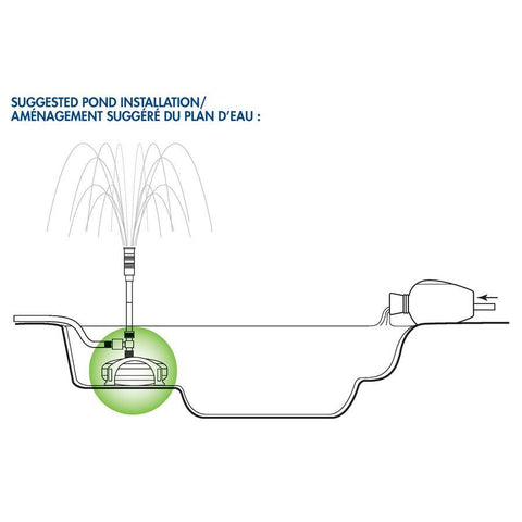 Aquascape AquaJet® 600 Pond Pump Installation Guide  91014