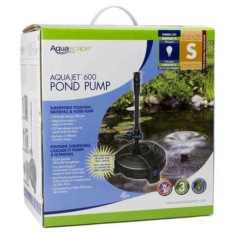 Aquascape AquaJet® 600 Pond Pump Packaging Only  91014