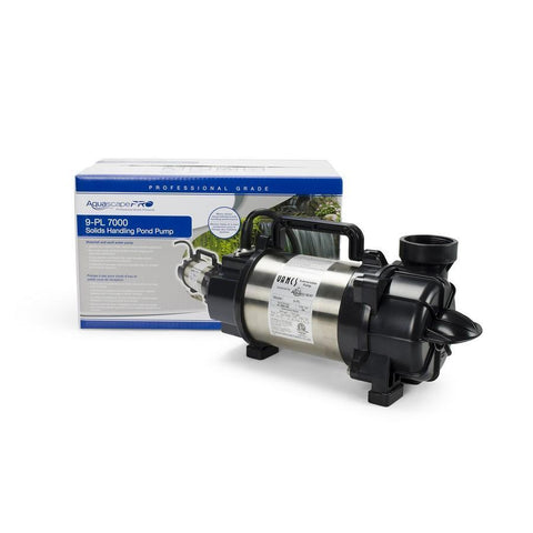 Aquascape 9-PL 7000 Solids-Handling Pond Pump Unit and Packaging  29977