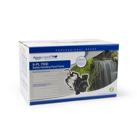 Aquascape 9-PL 7000 Solids-Handling Pond Pump Packaging only 29977