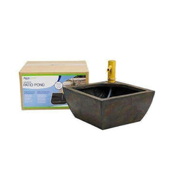 Aquascape Aquatic Patio Pond Water Garden with Bamboo Fountain Unit and Packaging 78197