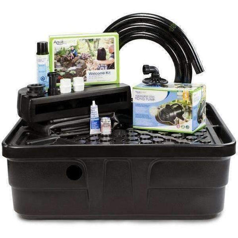 Aquascape Disappearing Waterfall Fountain Kit-Waterfall Complete with Spillway Basin Pump tubing Liner Sealant 83013