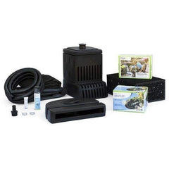 Aquascape DIY Disappearing Waterfall Kit Complete with Filter Tubing Liner Spillway Pump and Aquablox 83001