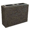 Image of Aquascape Large Straight Stacked Slate Wall Base-Aquascape-Kinetic Water Features