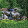 Image of Aquascape Small Pondless Waterfall Kit with 6 ft. Stream and AquaSurge 2000-4000 Pump Showing Sample Installation 53038