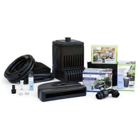 Aquascape Small Pondless Waterfall Kit with 6 ft. Stream and AquaSurge 2000-4000 Pump with Filter Flexible Pipe Liner Spillway Treatment System and Pump 53038