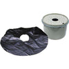 Image of Aquascape Small Stacked Slate Urn Kit Basin and Liner Only 58064