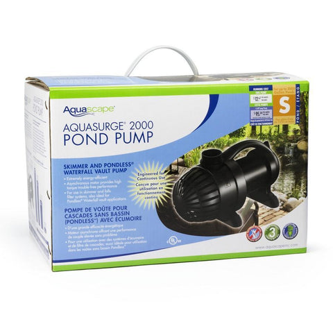 Aquascape Submersible AquaSurge® 2000 Pond Pump Packaging Only 91017