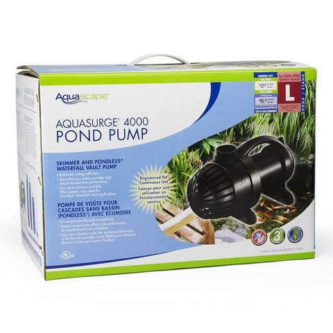 Aquascape AquaSurge® 4000 Pond Pump 91019 Packaging