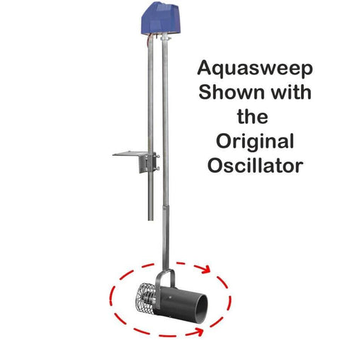 Scott Original Oscillator for Aquasweep Water Mover  Shown From Afar  Complete with the Aquasweep Unit