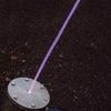Image of EasyPro Arching Laminar stream fountain kit with nozzle, 1000 gph pump and tubing ELN75K Showing Purple Light 