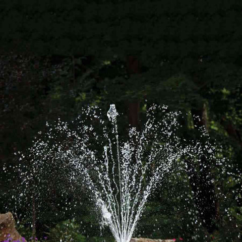 Atlantic Water Gardens Arching Spray Nozzle Decorative Fountain Sample Spray Pattern FNAS15