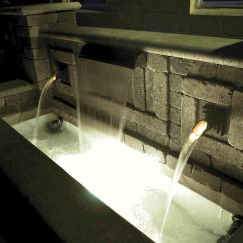 Atlantic Flexible Fountain Basin - 4, 6, 8 Feet For Fountains Sample Installation 