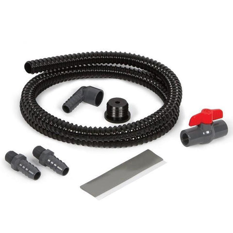 Atlantic Fountain Basin Plumbing Kits for Decorative Fountains Single Valve with Tubing and Connectors Model FBKIT3