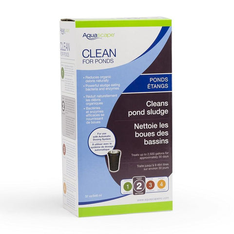 Aquascape Clean for Ponds Water Treatments 96034 Packaging 