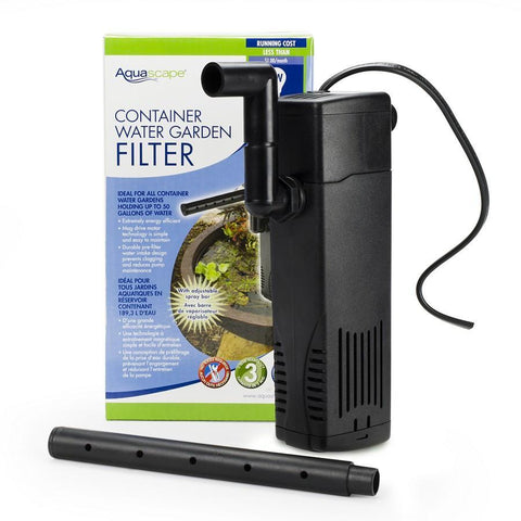 Aquascape Container Water Garden Filter 77005 Filtration System with Packaging