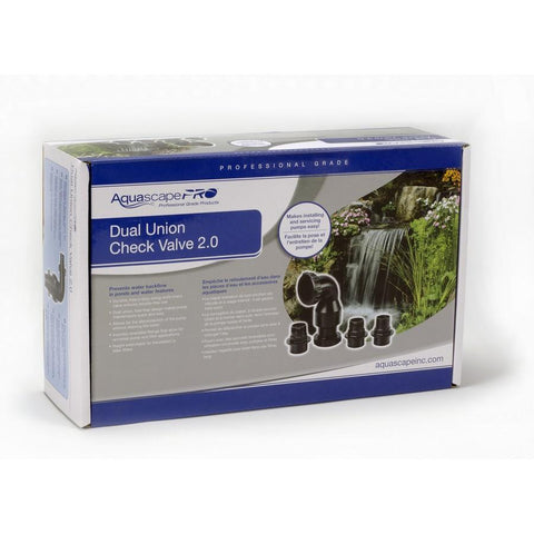 Aquascape Dual Union Check Valve 2.0 48026 Packaging Only