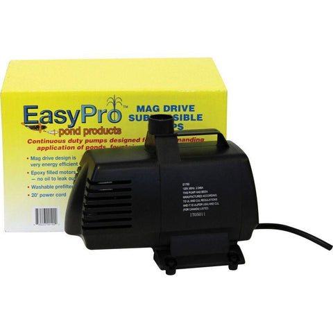 EasyPro Eco-Series pond kit-Complete for a 6' x 6' pond EPK66 Pump