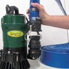 Image of EasyPro 1/2 HP Submersible Trash Pump ETP05N How to Connect Discharge Hose