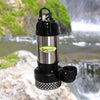 Image of EasyPro 17500 GPH TM Low Head Submersible Series Pump TM17500 with Falls as Background