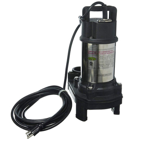 EasyPro 3100 GPH Stainless Steel TH Pump TH150 with Electrical Cord