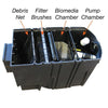Image of EasyPro Axiom Pond Skimmer/Filter Combo (MPN PSA3600D) Showing Parts Inside