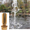 Image of EasyPro Brass Aerating Nozzle - 1" FPT Inlet AN1 Sample Installation
