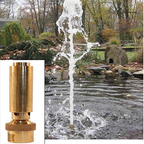 EasyPro Brass Aerating Nozzle - 2" FPT Inlet AN2 Sample Installation