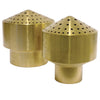 Image of EasyPro Bronze Multi-spray Nozzle - 1" FPT Inlet MS10 with Other Nozzle Size