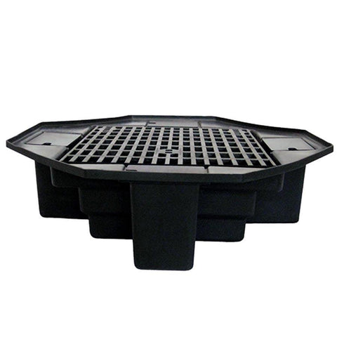 EasyPro Eco-Series 40" lightweight basin with bench grating FBL40