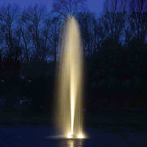 EasyPro Warm White LED Stainless Steel Light Kits for Fountains WFL2 WFL3 WFL4 Sample Installation