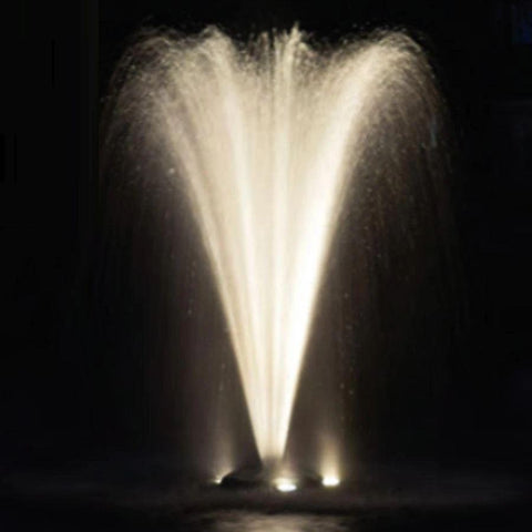 EasyPro Warm White LED Stainless Steel Light Kits for Fountains WFL2 WFL3 WFL4 Sample Installation