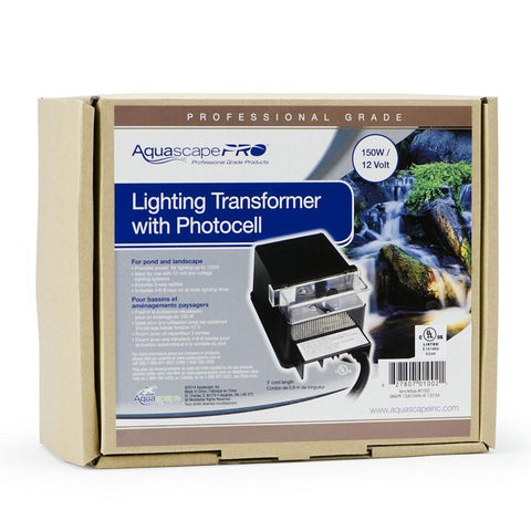Aquascape Garden and Pond 150-Watt Transformer with Photocell 01002 Packaging Only