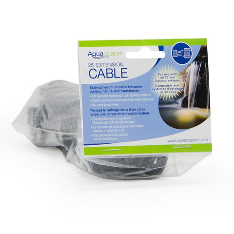 Aquascape Garden and Pond 25' Quick-Connect Lighting Extension Cable 98998 Packaging Only