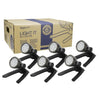 Image of Aquascape Garden and Pond 3-Watt LED Spotlight 6-Pack 84047 with Box Behind
