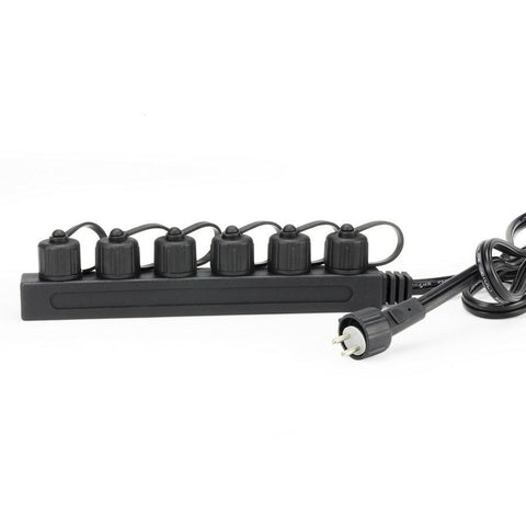 Aquascape Garden and Pond 6-Way Quick-Connect Splitter 84022 Up Close