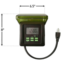 Heavy Duty 120V Digital Timer for Pumps Up to 1 HP