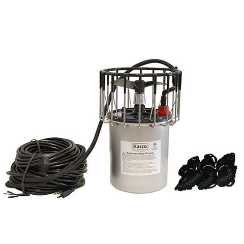 Kasco 1/2HP Pond Surface Aerator 2400A  with Electrical Cord and Mooring Ropes