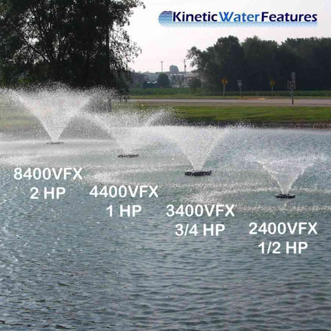 Kasco Aerating Fountains in Group from 1/2HP to 2HP